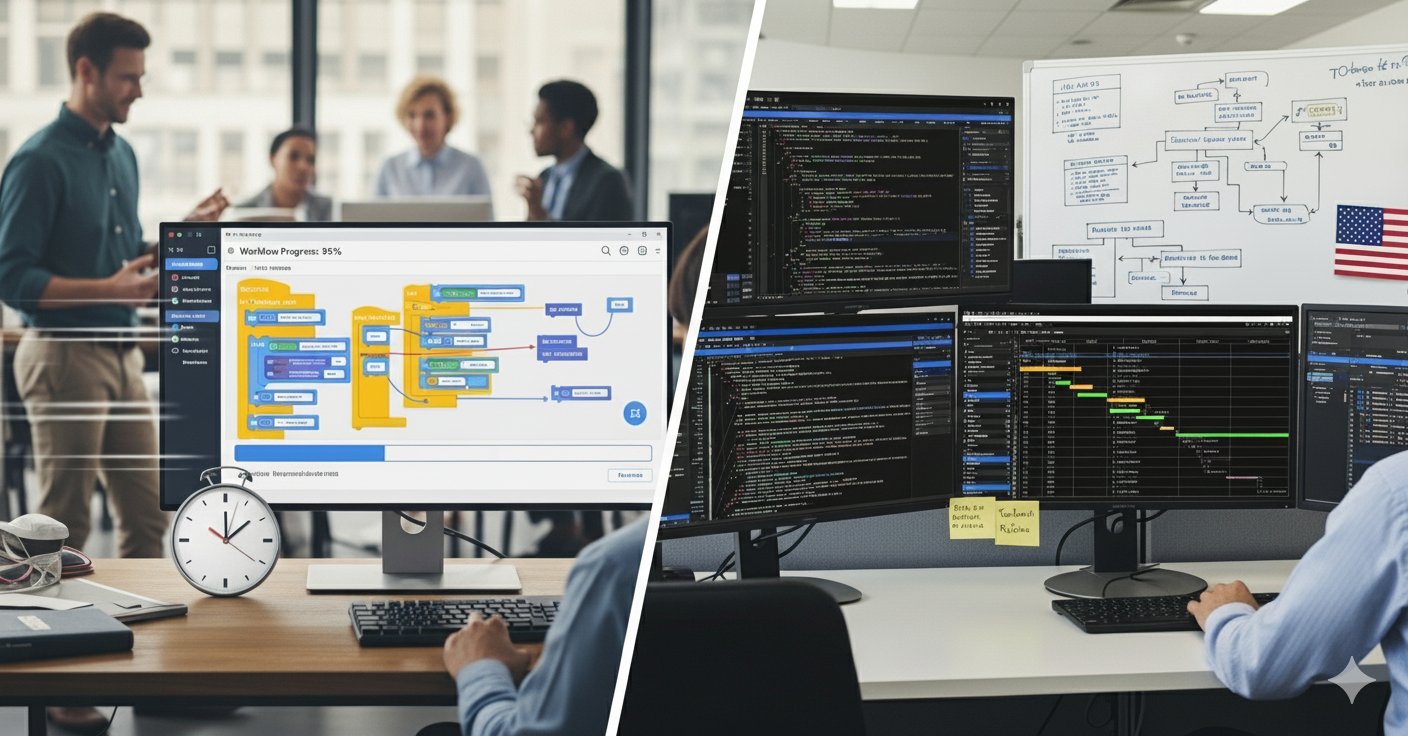 Low-Code vs. Traditional Development: Which Approach Is Right for Your USA Business?
