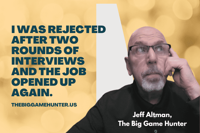 I Was Rejected After Two Rounds of Interviews and The Job Opened Up Again.